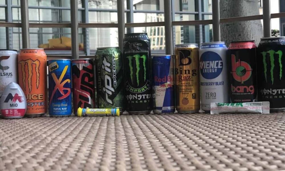 Energy Drink Cans