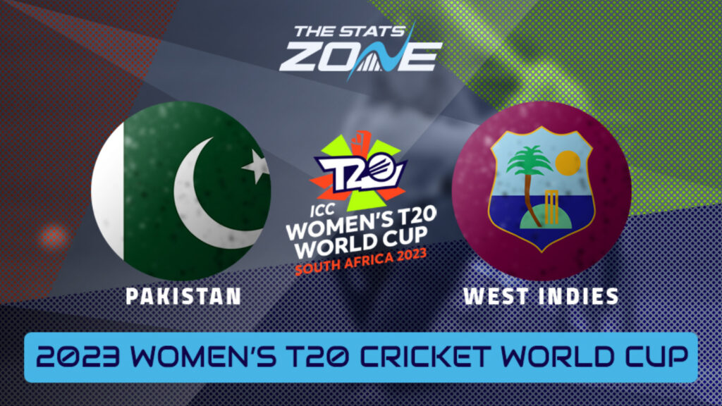 ICC WT20WC 2023 Pakistan Vs West Indies