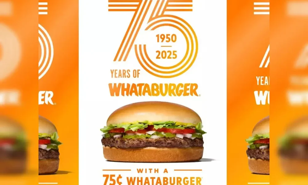Whataburger 75 cent burgers