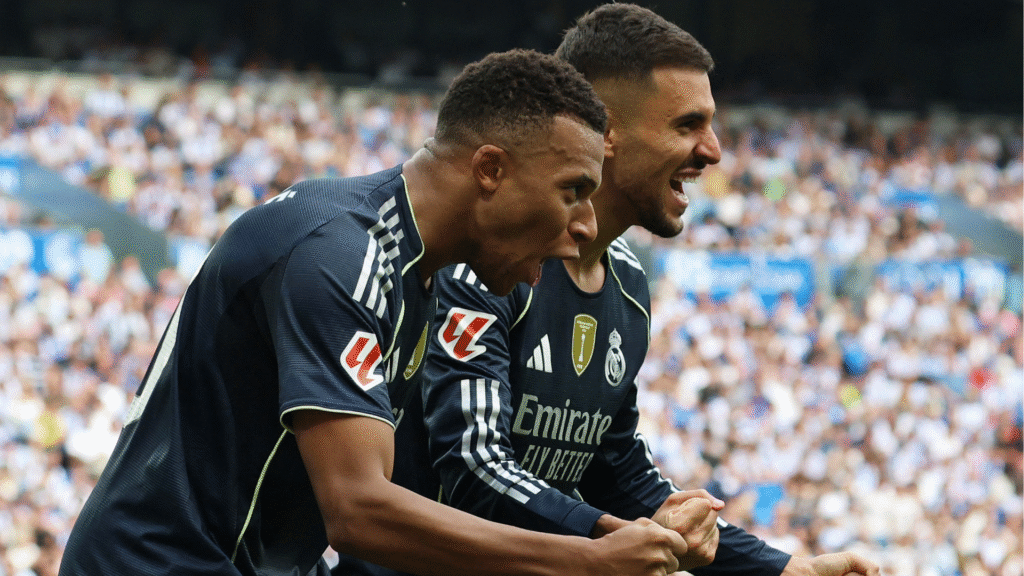 Real Madrid vs Olympique De Marseille Timeline