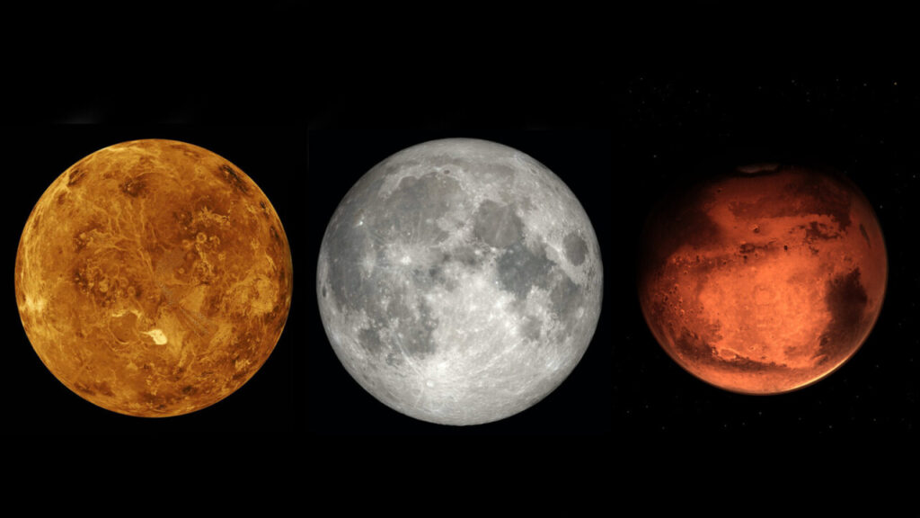 The Moon Venus