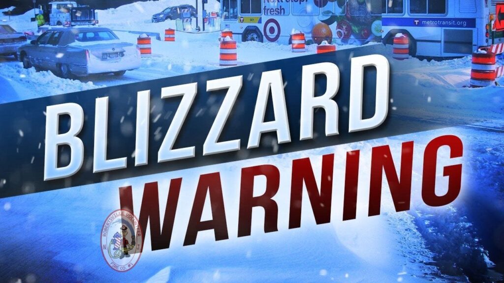 Weather Blizzard Warning