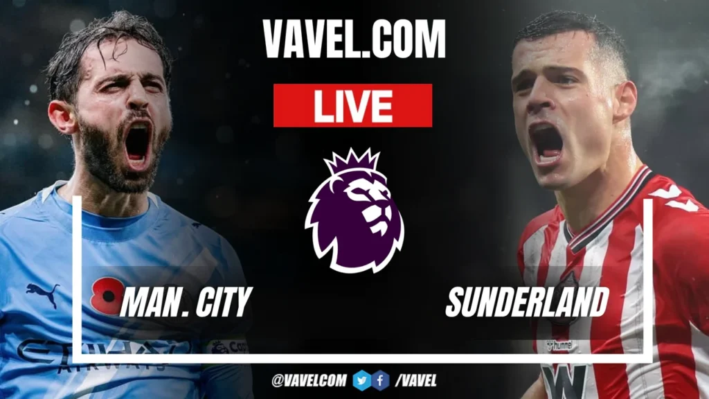 man city vs sunderland