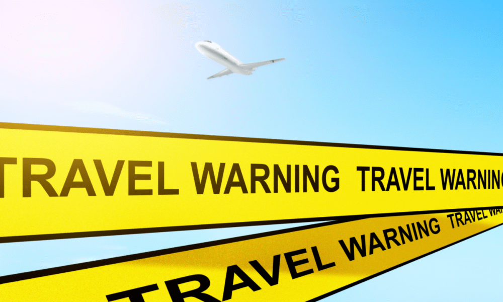 travel warning