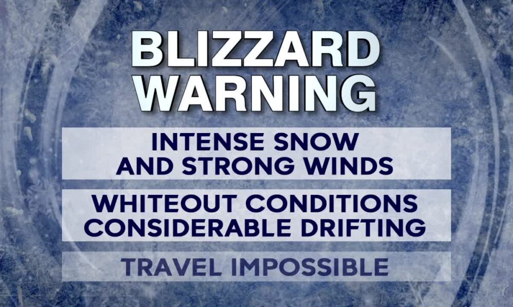Weather Blizzard Warning