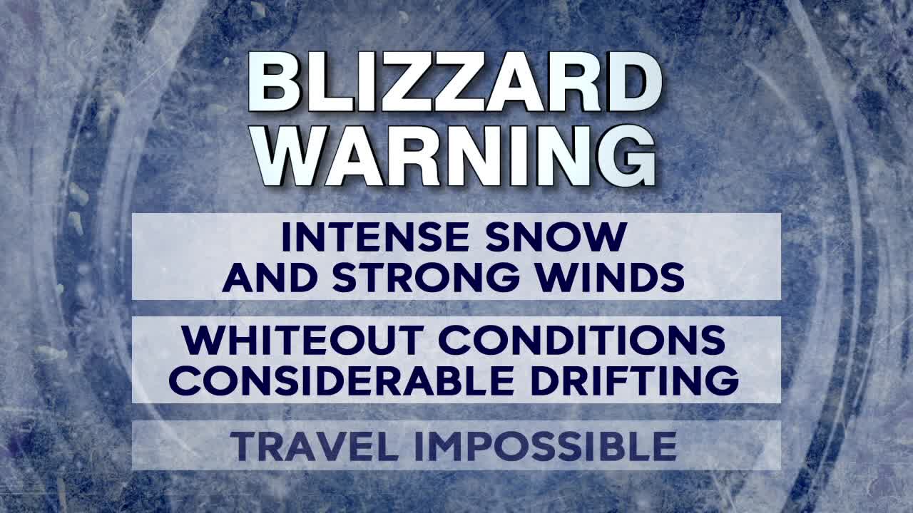Weather Blizzard Warning