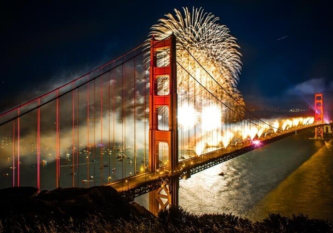 New Year fireworks near me