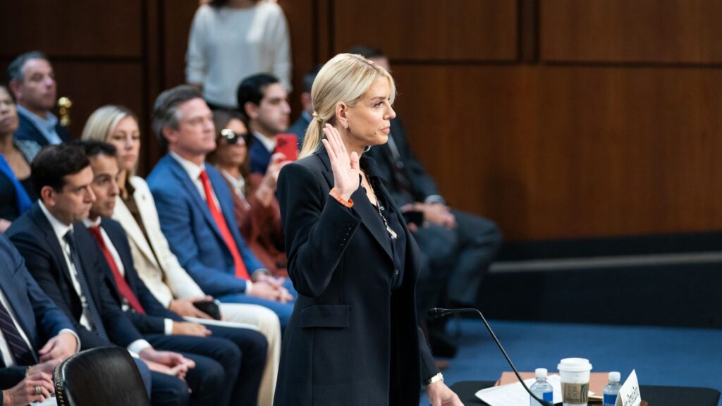 pam bondi hearing
