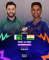The Biggest Rivalry India vs Pakistan on 15th of February 