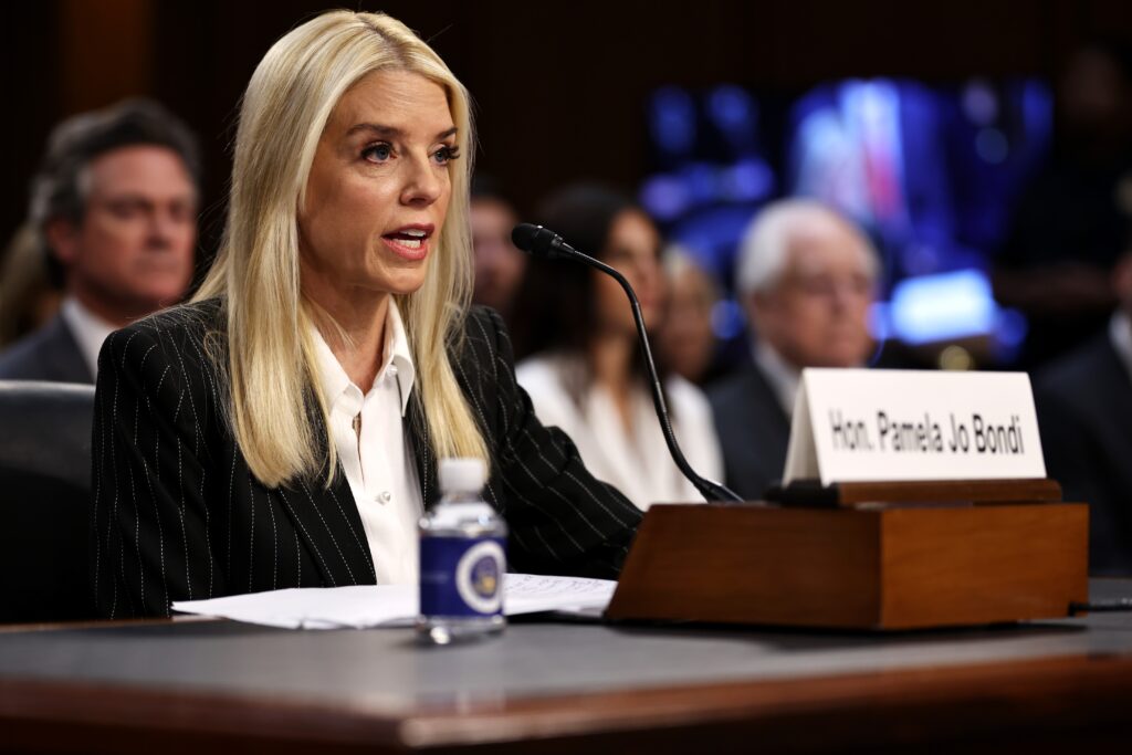 pam bondi hearing
