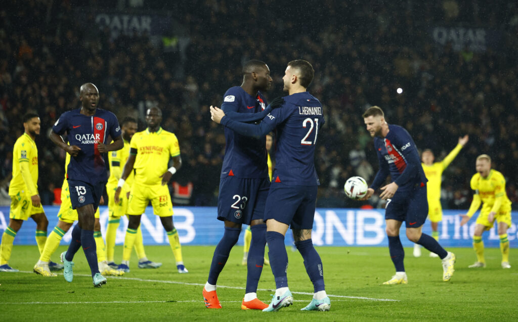 PSG vs Nantes