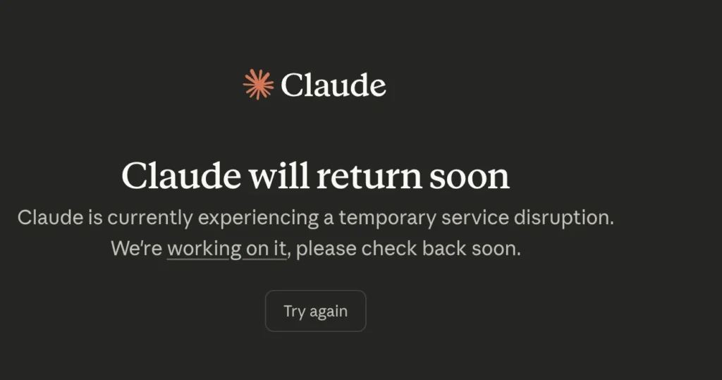 Is Claude Down